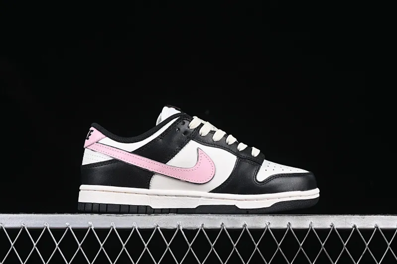 All categories Nk SB Dunk series Nk SB Dunk Low low-top sneakers Nk SB Dunk Low bow tie black and white pink low-top casual sneakers BP1220-009